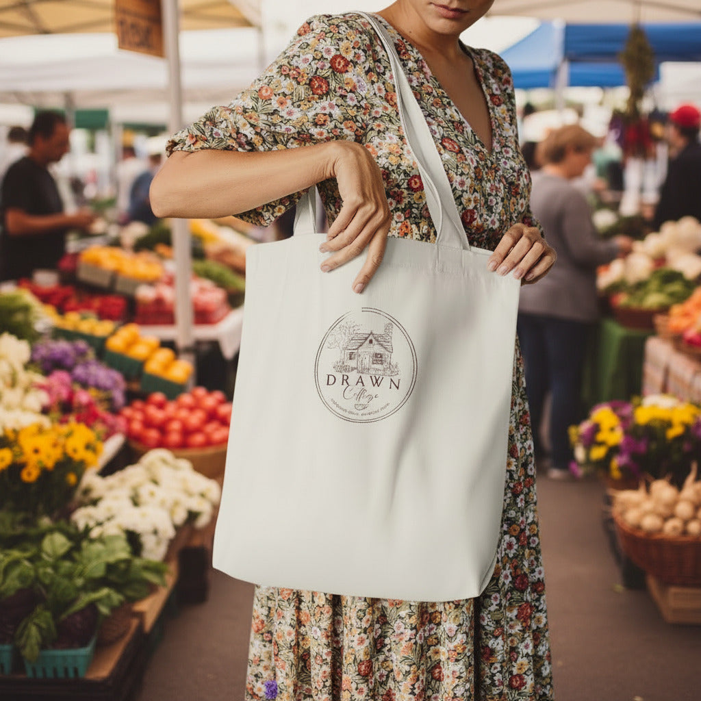 Signature Cottage Natural Cotton Tote