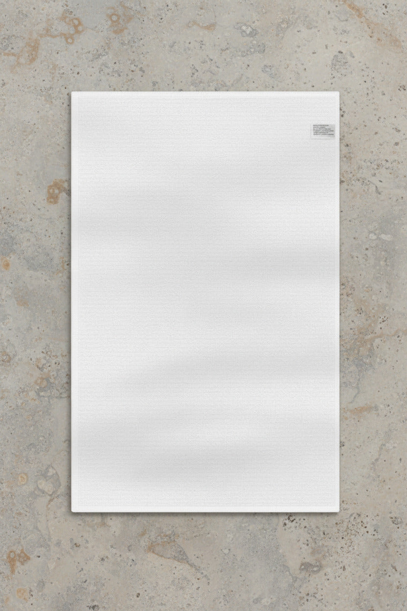 Cottage Rabbit Rose Tea Towel