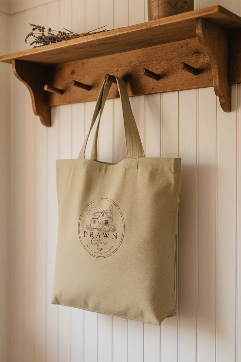 Signature Cottage Natural Cotton Tote
